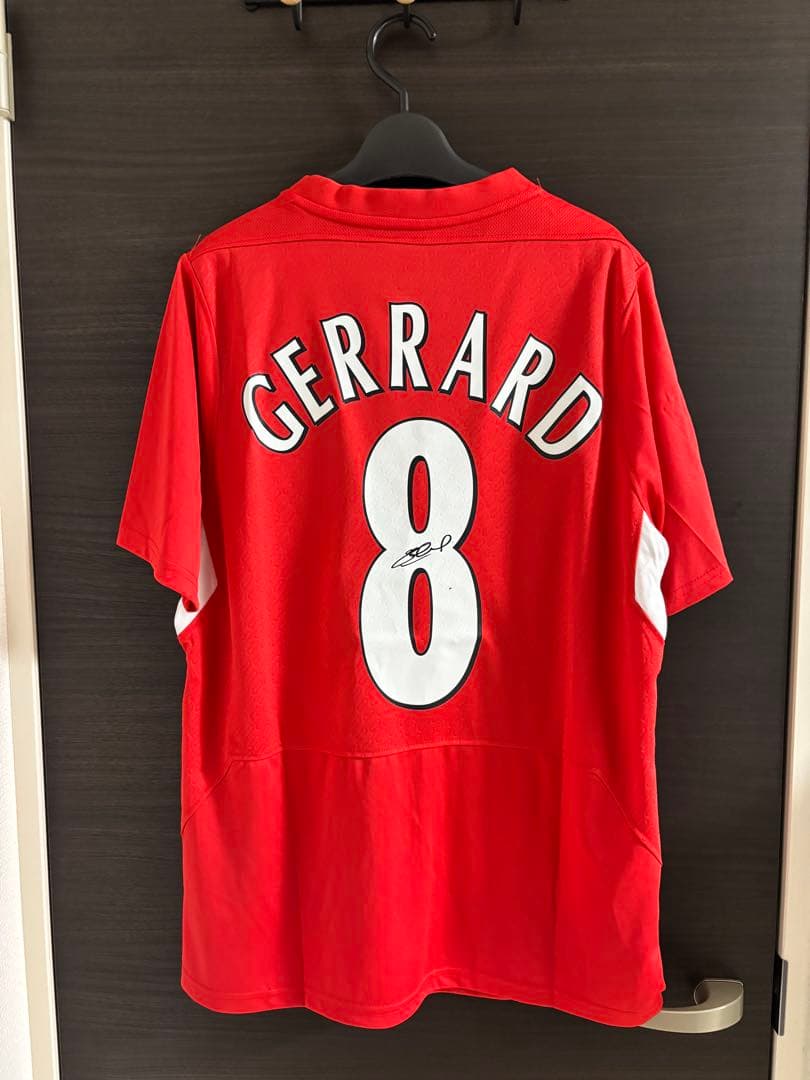 楓*様 リバプール ジェラード　サイン入りユニフォーム