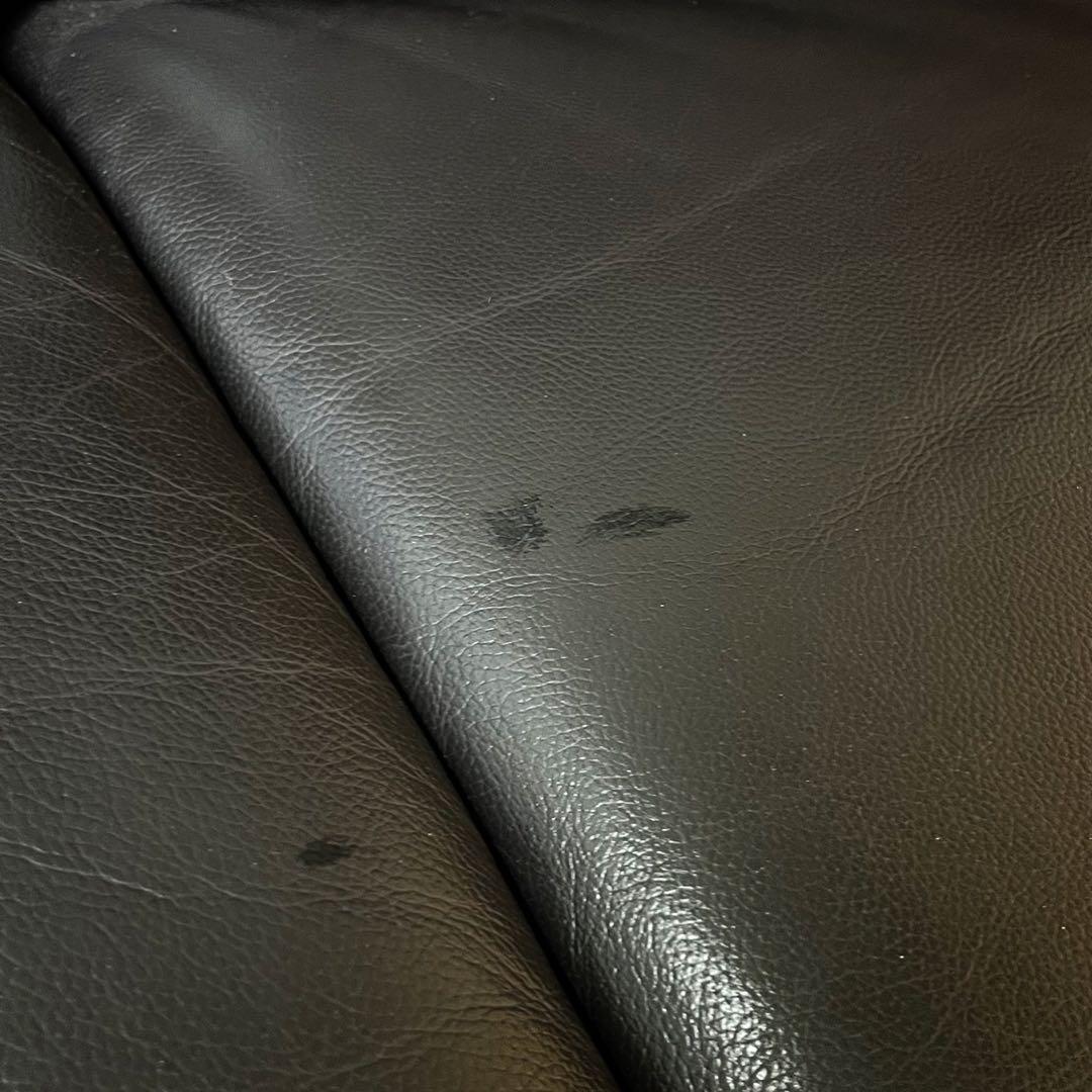 取付無料！ニトリ ダークブラウン北欧モダン風おしゃれインテリア合皮3人掛けソファ