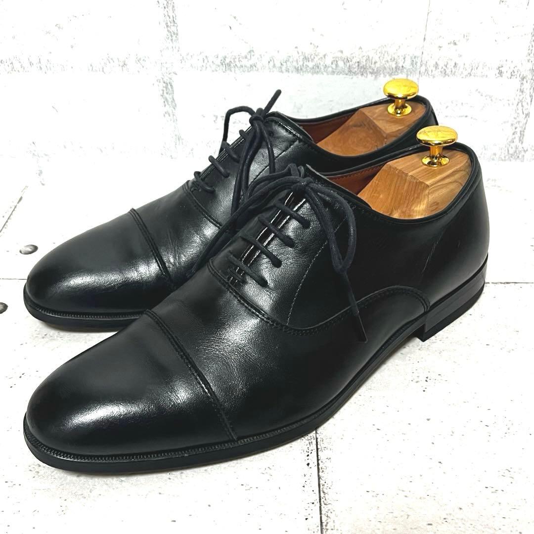 【リーガル】ストレートチップ V075 内羽♡ブラック 25EEE