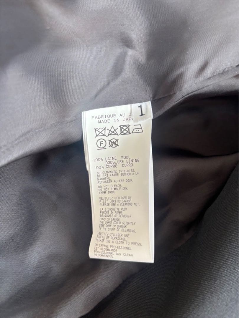 ヨウジヤマモト　コレクションズ　FE-D63-100 ロングジャケット