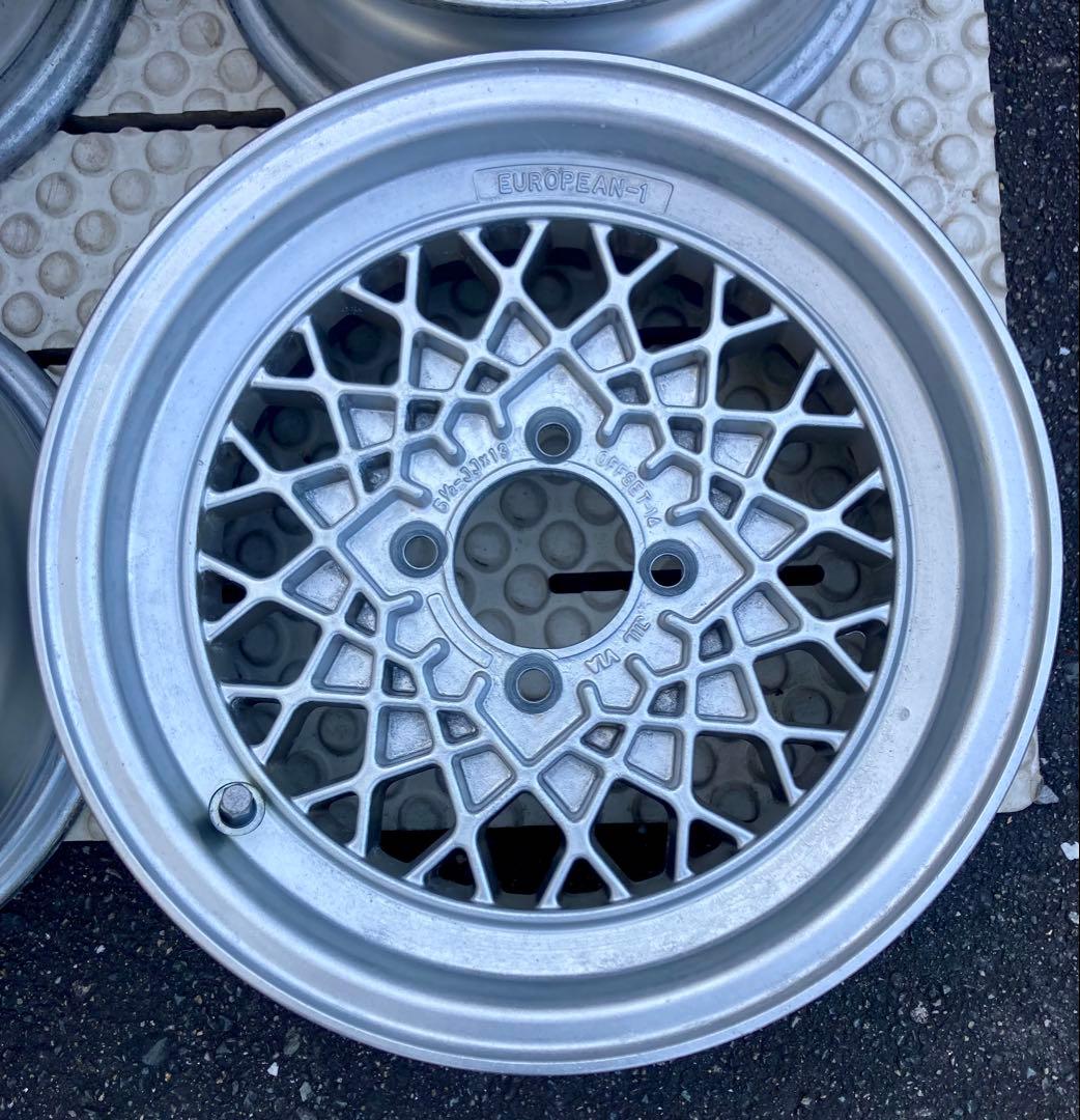 送料無料！WEDS メッシュ13インチホイール 4個セットヨーロピアン1