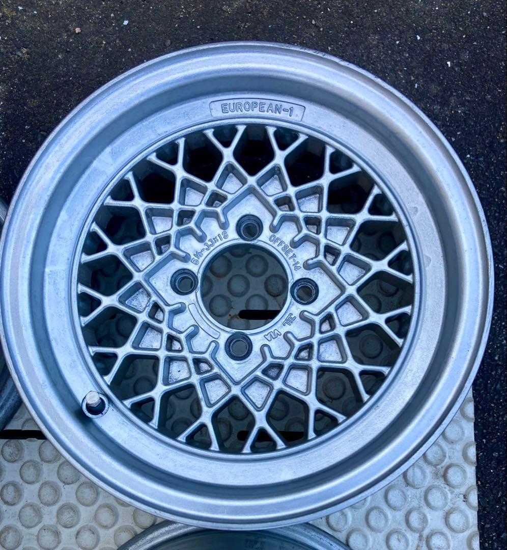 送料無料！WEDS メッシュ13インチホイール 4個セットヨーロピアン1