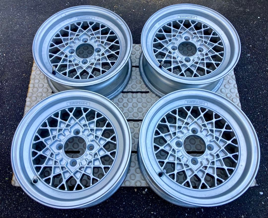 送料無料！WEDS メッシュ13インチホイール 4個セットヨーロピアン1