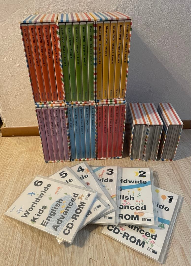 ワールドワイドキッズ イングリッシュ　DVD & CD