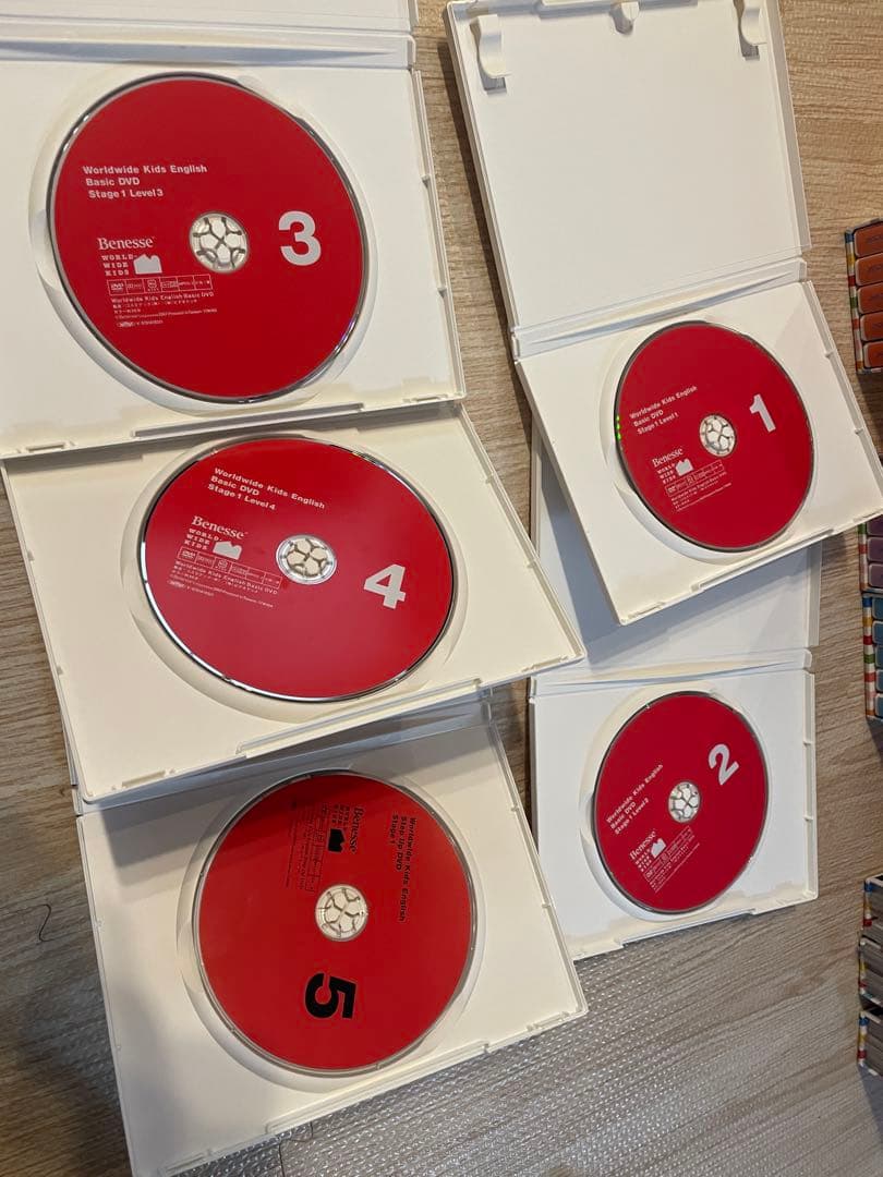 ワールドワイドキッズ イングリッシュ　DVD & CD