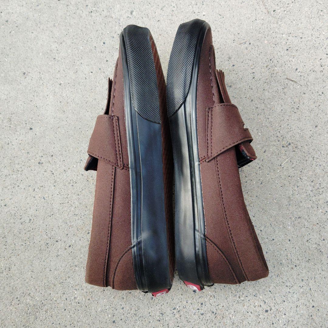 Vans fudge ローファー ブラウン