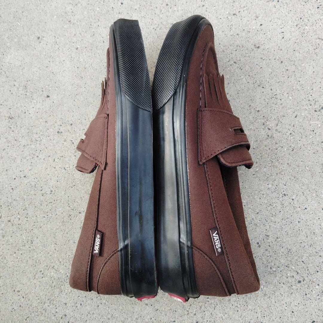 Vans fudge ローファー ブラウン