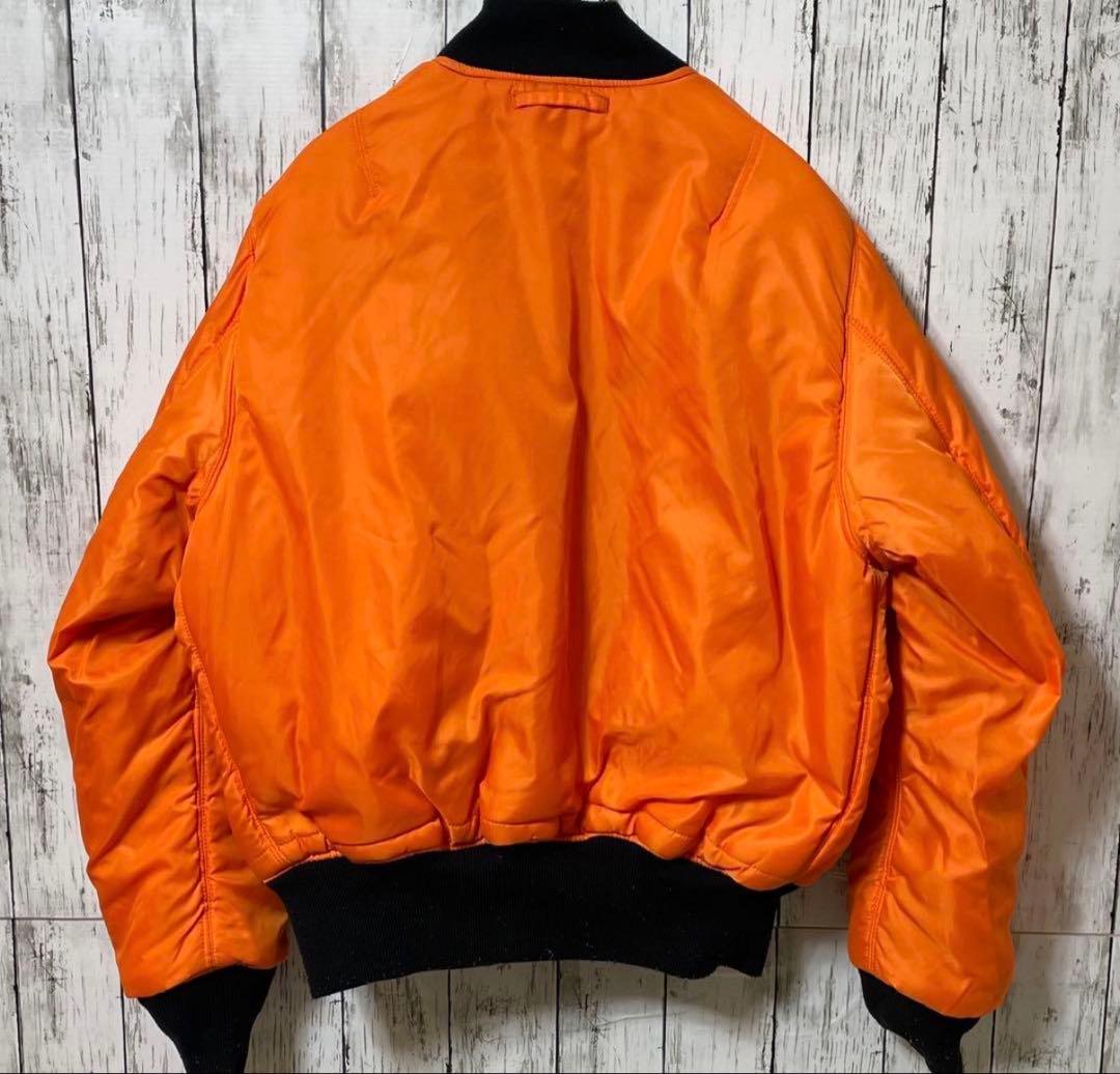 【ALPHA】 アルファ ma -1 フライトジャケット リバーシブル M