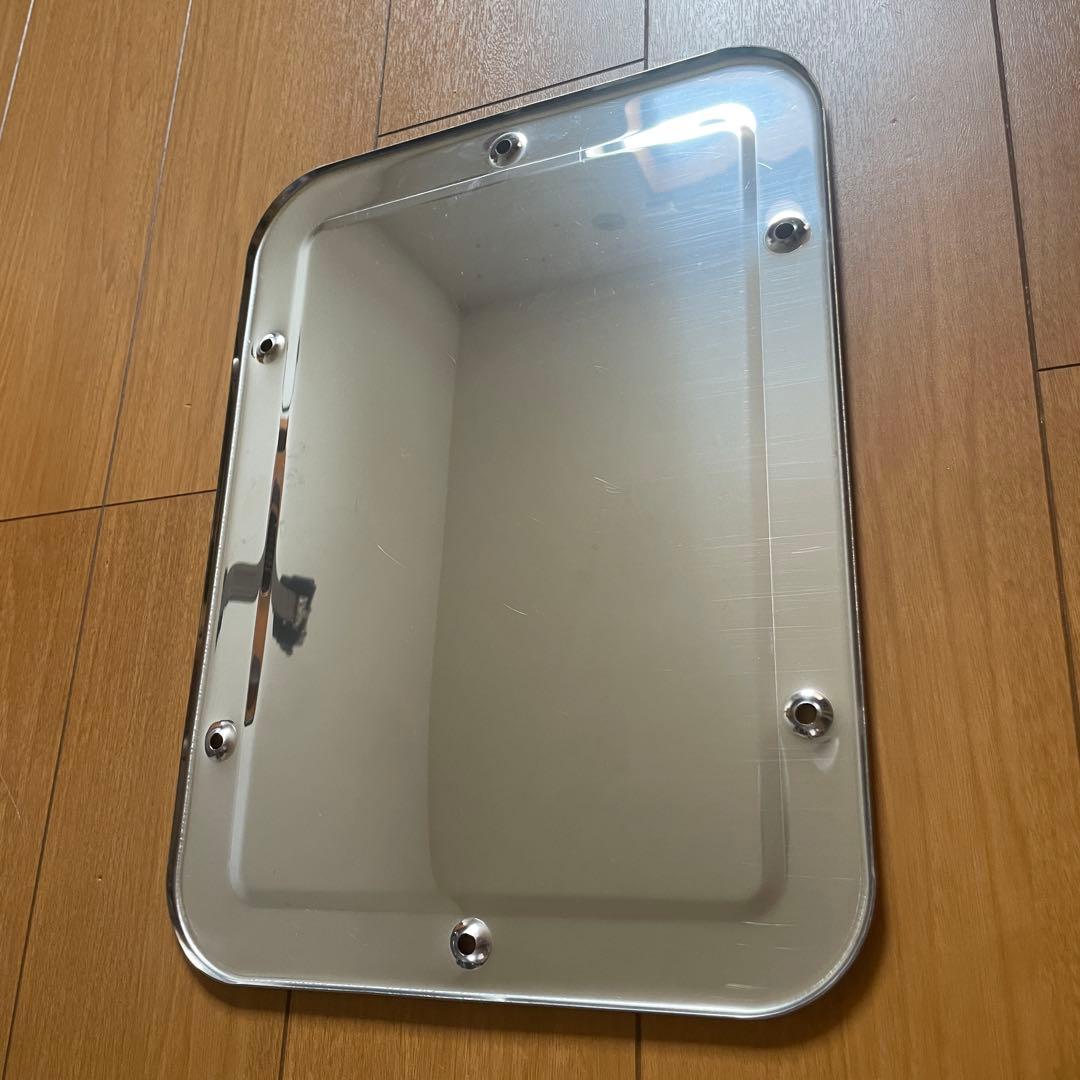パシフィックファニチャー STAINLESS STEEL MIRROR 鏡 美品