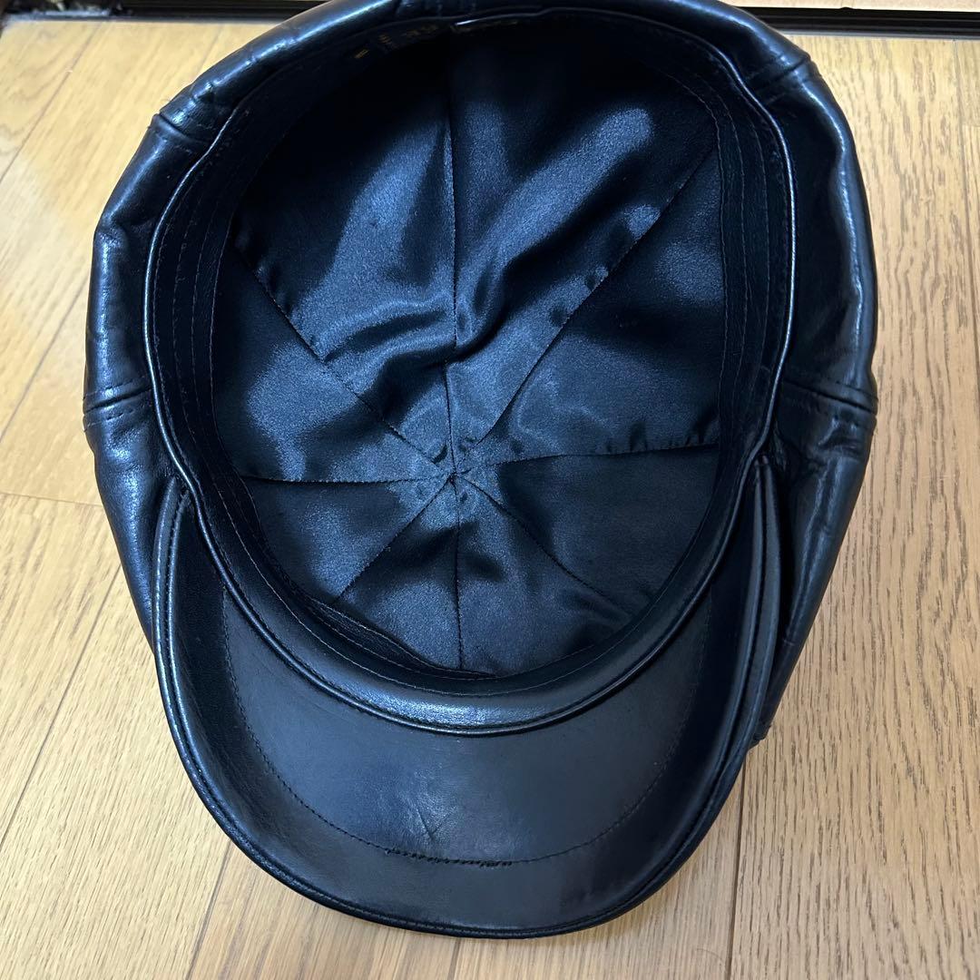 CALEE レザーキャスケット