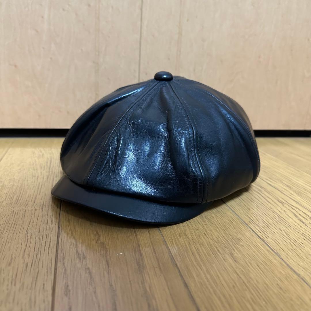 CALEE レザーキャスケット