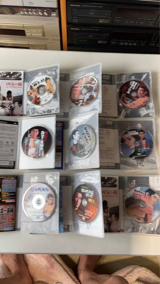 高倉健　鶴田浩二北島三郎菅原文太若山富三郎藤純子池部良他…昭和残俠伝全９巻ＤＶＤ