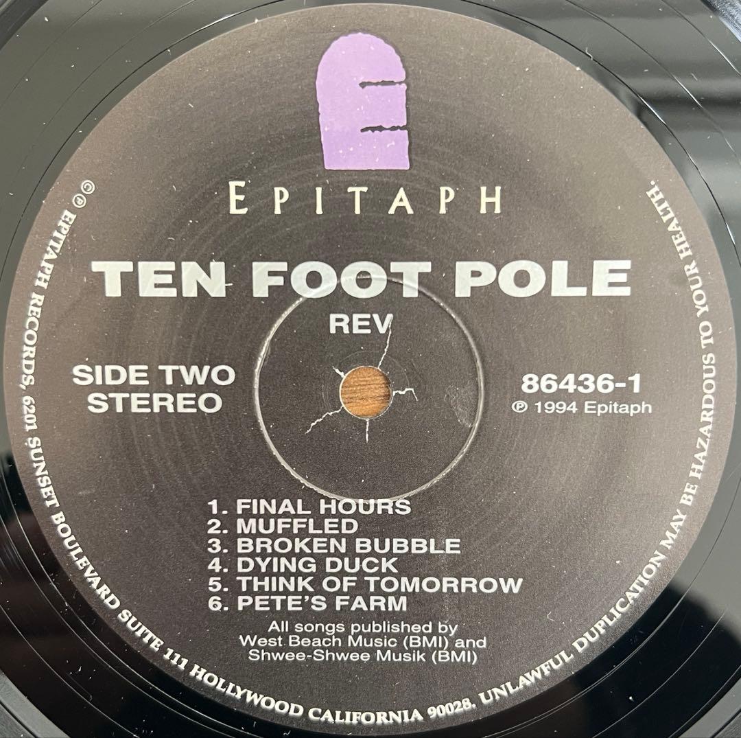 【LP/US盤】TEN FOOT POLE / REV