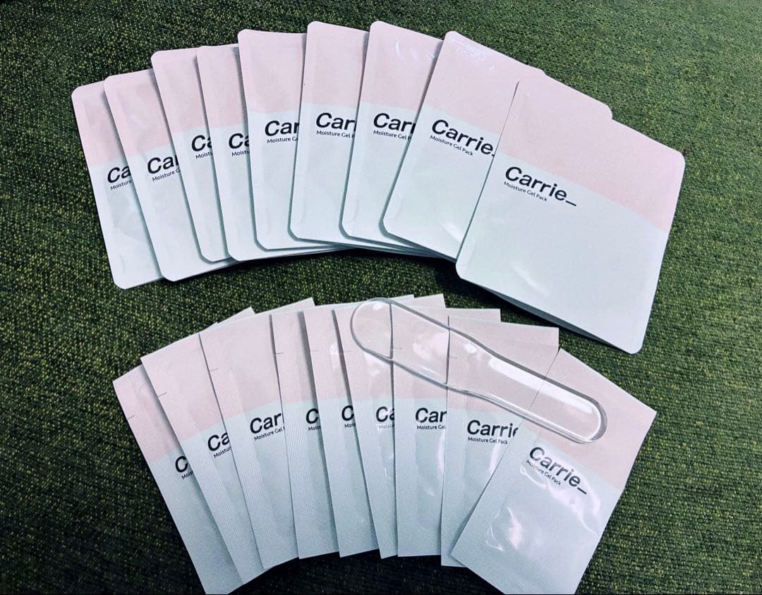 Carrie_ モイスチャージェルパック 炭酸パック 9回分