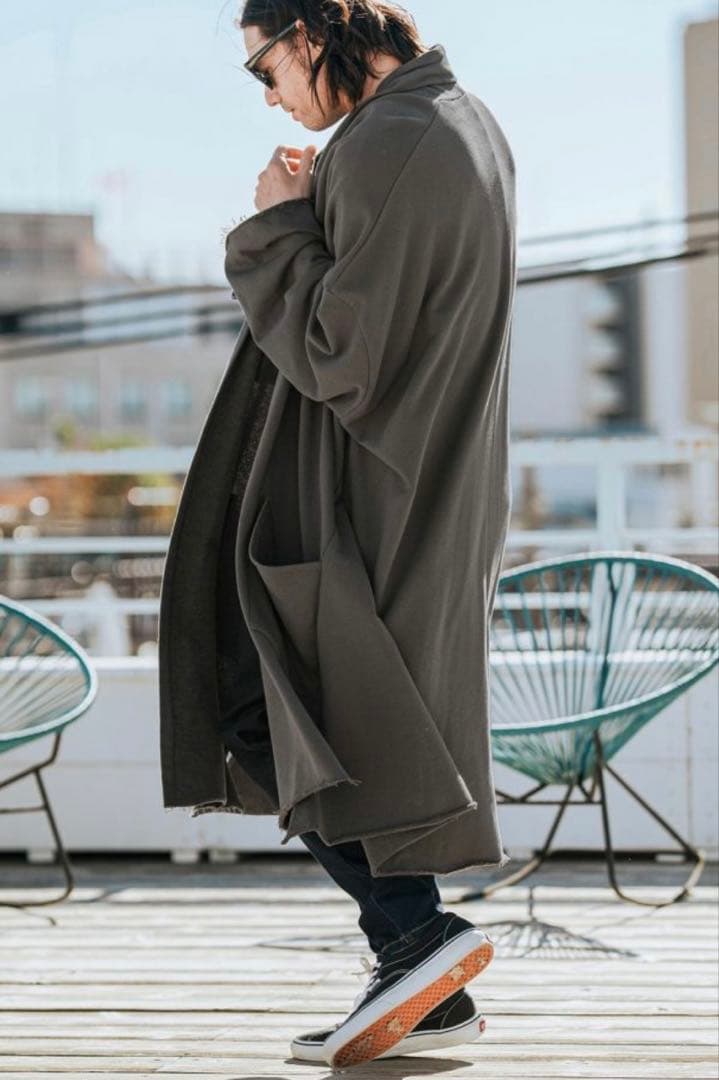 【CAMBIO⭐︎タグ付き⭐︎】KIMONO Like スウェットガウンM