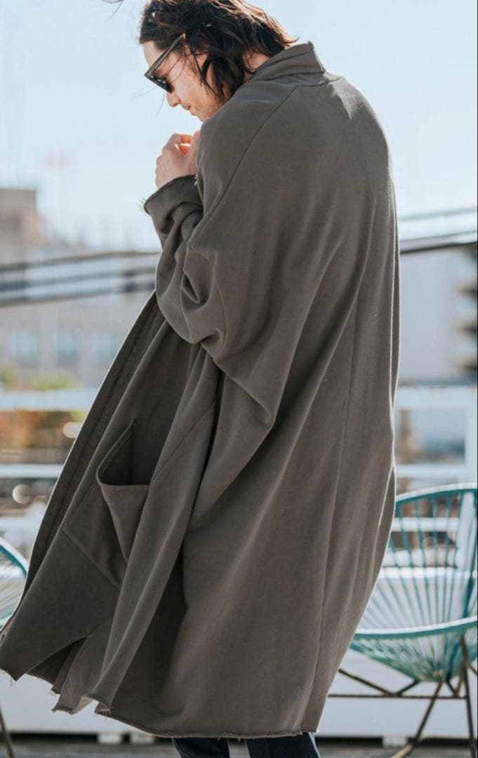 【CAMBIO⭐︎タグ付き⭐︎】KIMONO Like スウェットガウンM