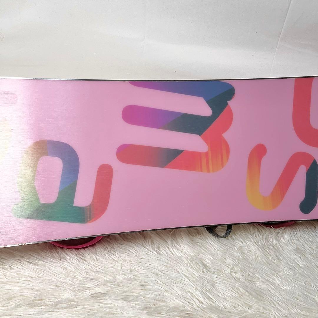 【良品】KISSMARK スノーボード 110cm ビンディング付 キッズ