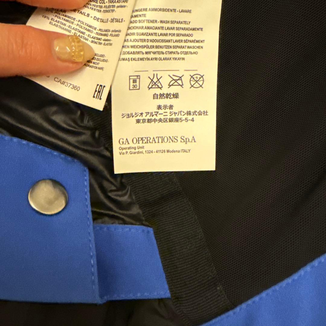 値下げ　EA7 Emporio Armani 子ども用スキーウェア　130cm