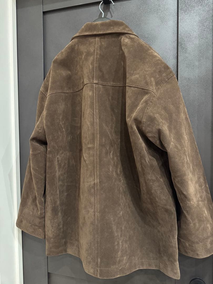ジャケット・アウター LA PEAU DE GEM eco suede coverall