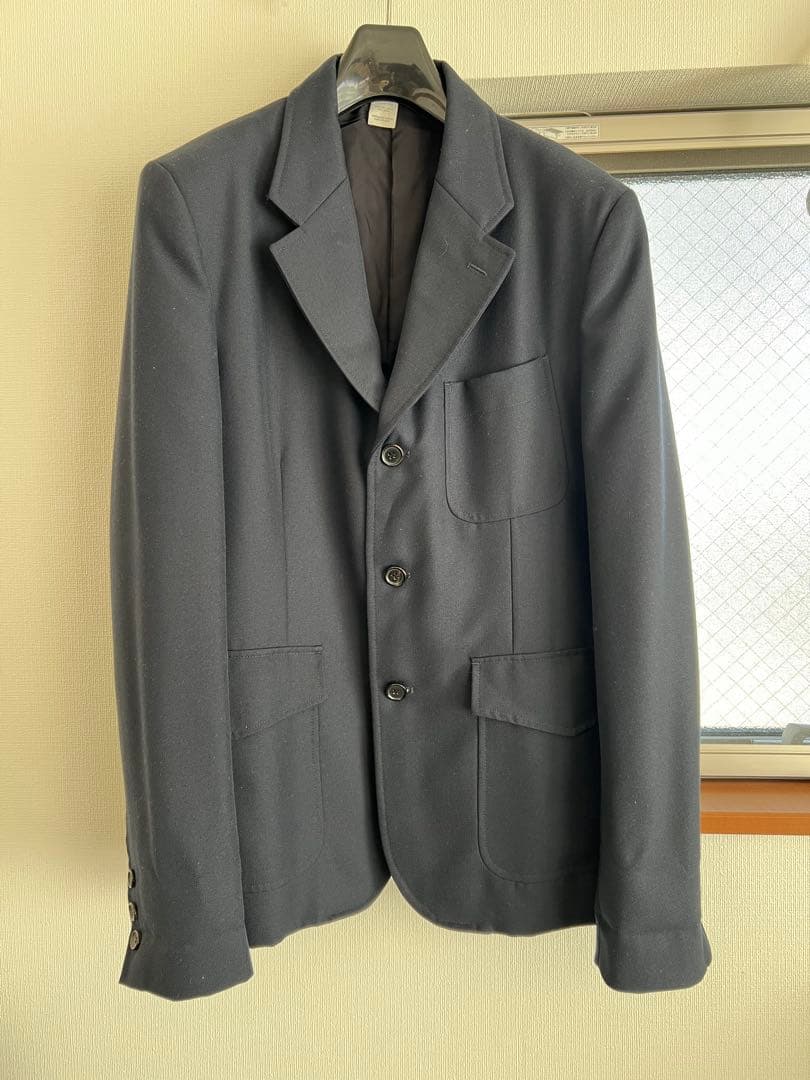 COMME des GARÇONS SHIRT テーラードジャケット M 紺色