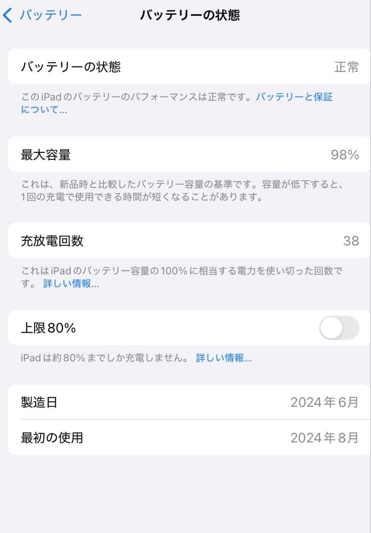 AppleCare有 iPad Air 6世代 M2 11インチ256GB 本体