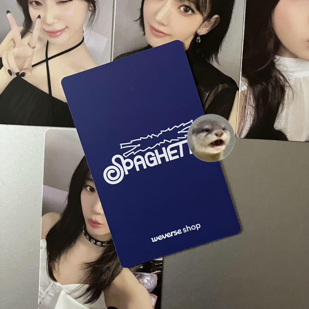 LE SSERAFIM SPAGHETTI AAA 2025 特典A　5種セット