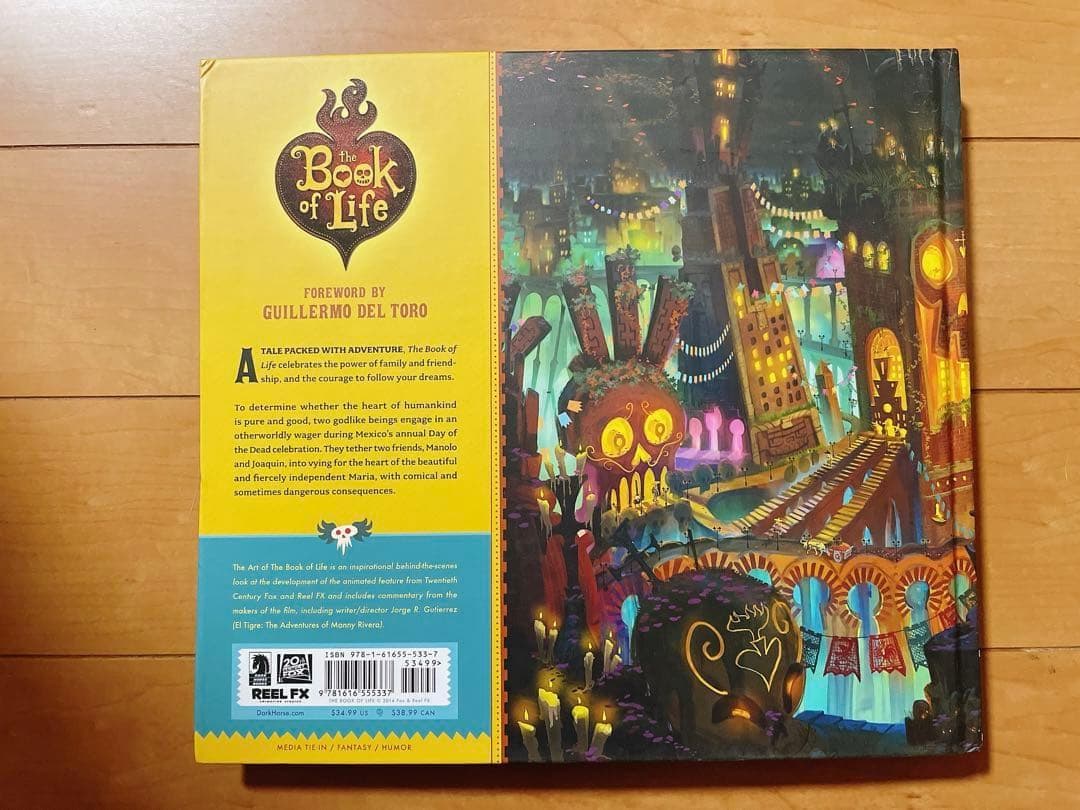 Art of the Book of Life 英語版 画集 ブックオブライフ