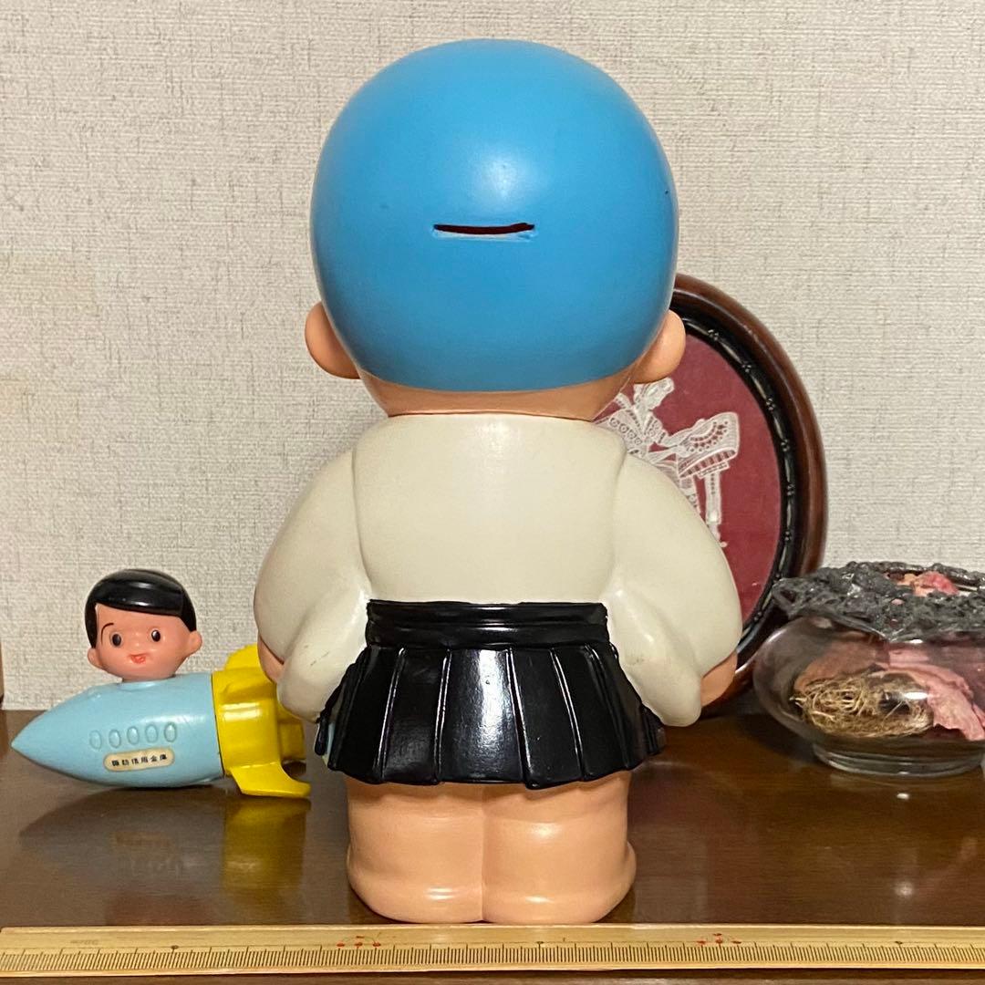 一休さん　信ちゃん　ソフビ　貯金箱　かインターサイズ　店頭備品