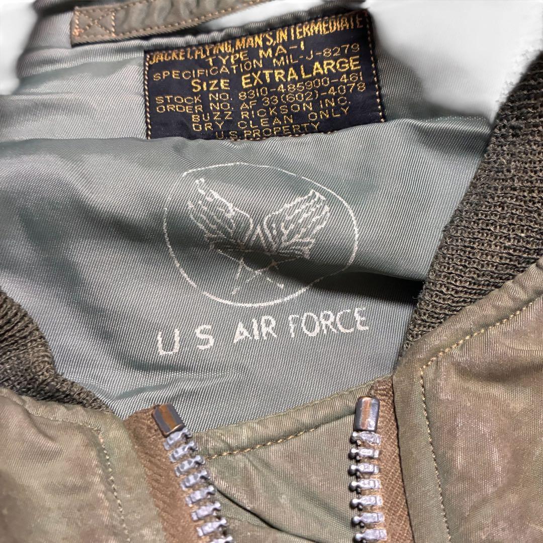 00s バズリクソンズ　MA-1 フライトジャケット　ボンバージャケット　XL