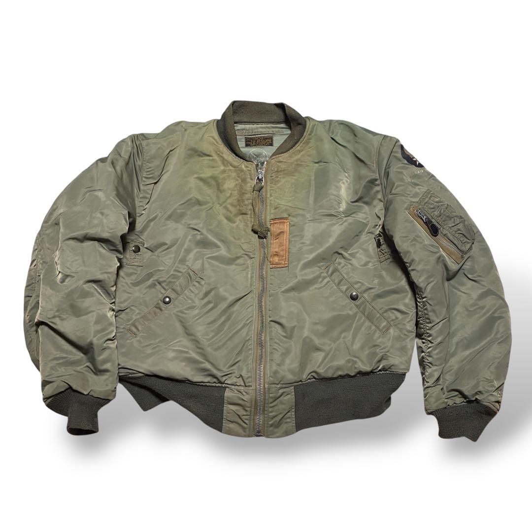 00s バズリクソンズ　MA-1 フライトジャケット　ボンバージャケット　XL