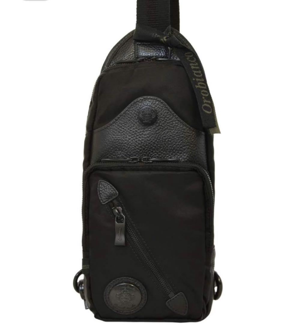 メンズ Orobiancoショルダーバッグ