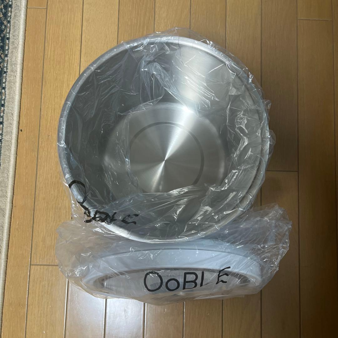 【未使用開封品】OoBLE OB-001WH真空保存容器 ホワイト