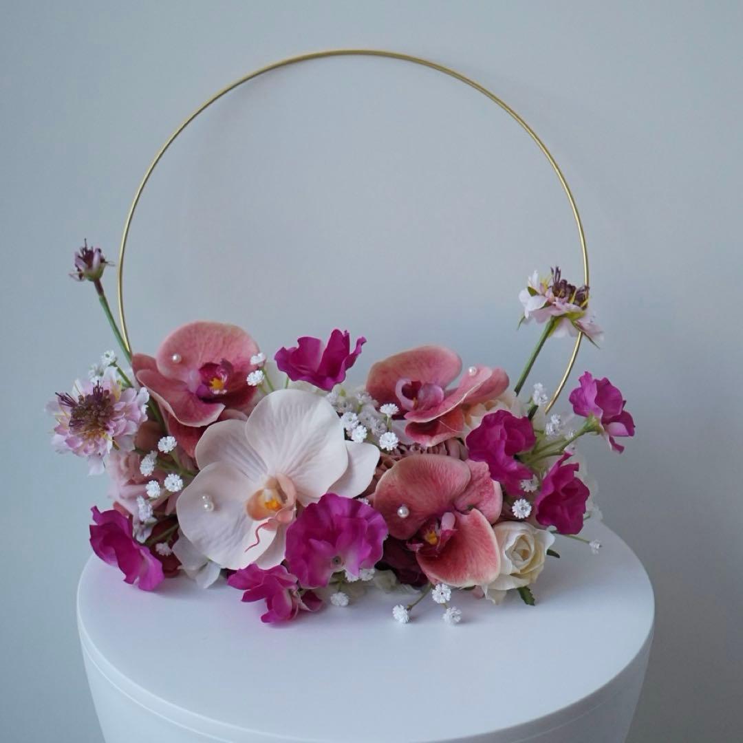 ブーケ2点 ブートニア2点セット°・*:.。.☆