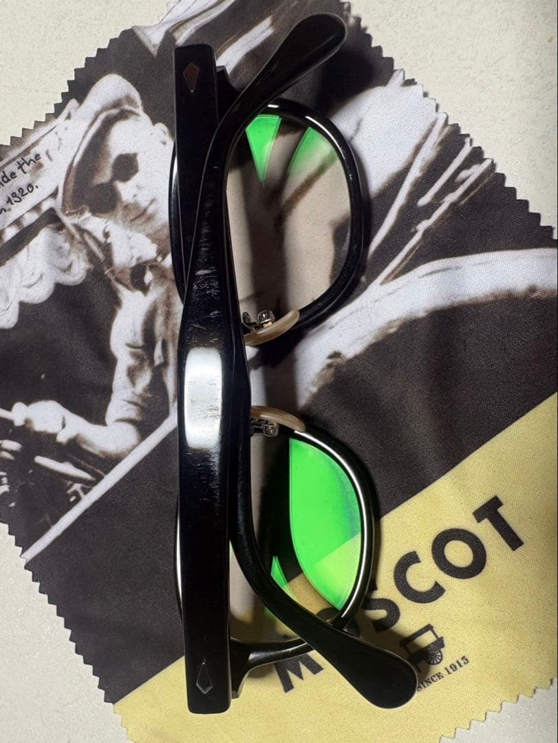 MOSCOT レムトッシュ　46サングラス　ガラスレンズ付き