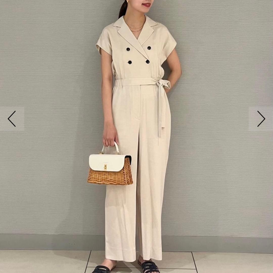 feliz　Ballsey セルロースナイロンツイルジャンプスーツ 36