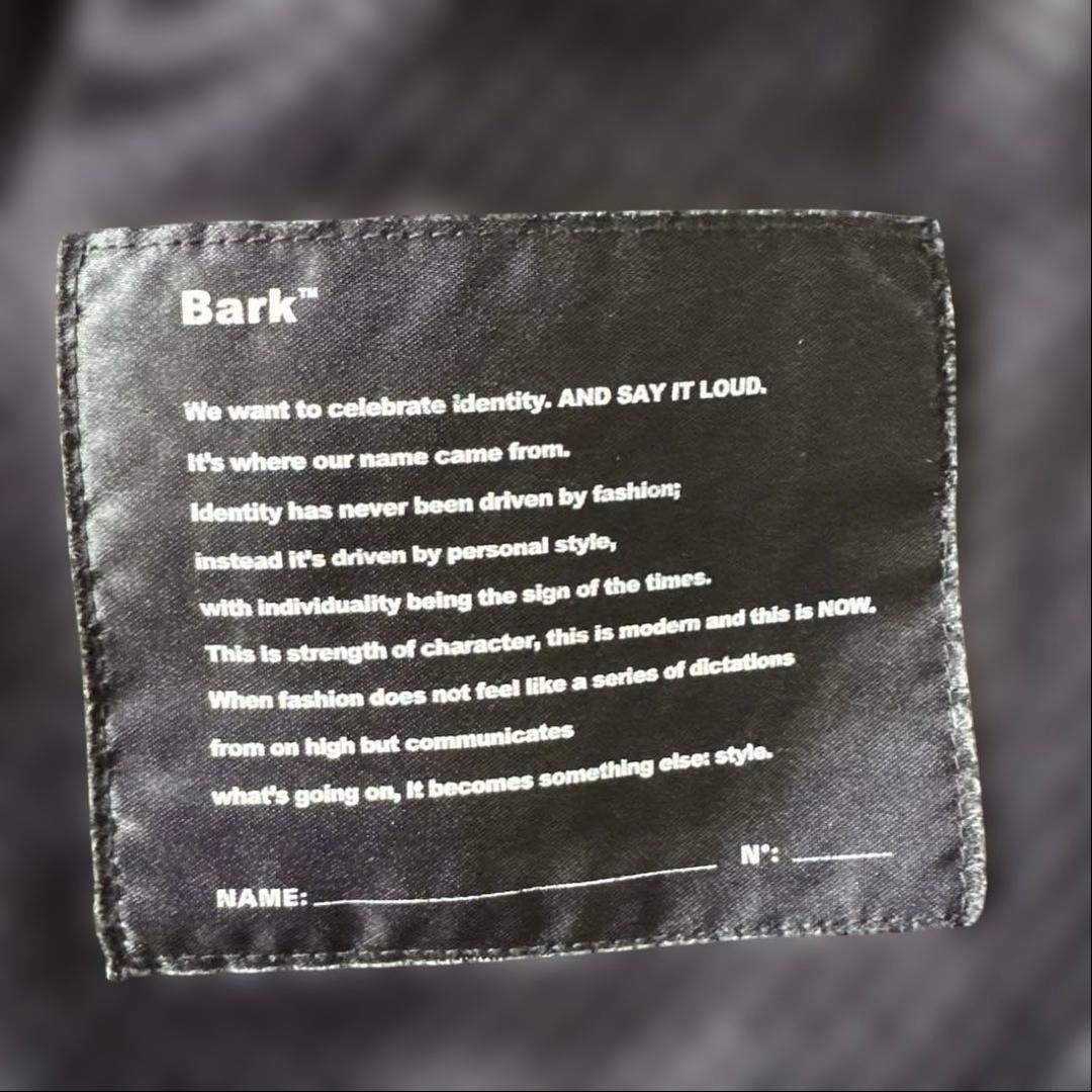 ✨美品✨バーク　ニットダッフルコート　ブラック　フード　秋冬　編み込み　2way