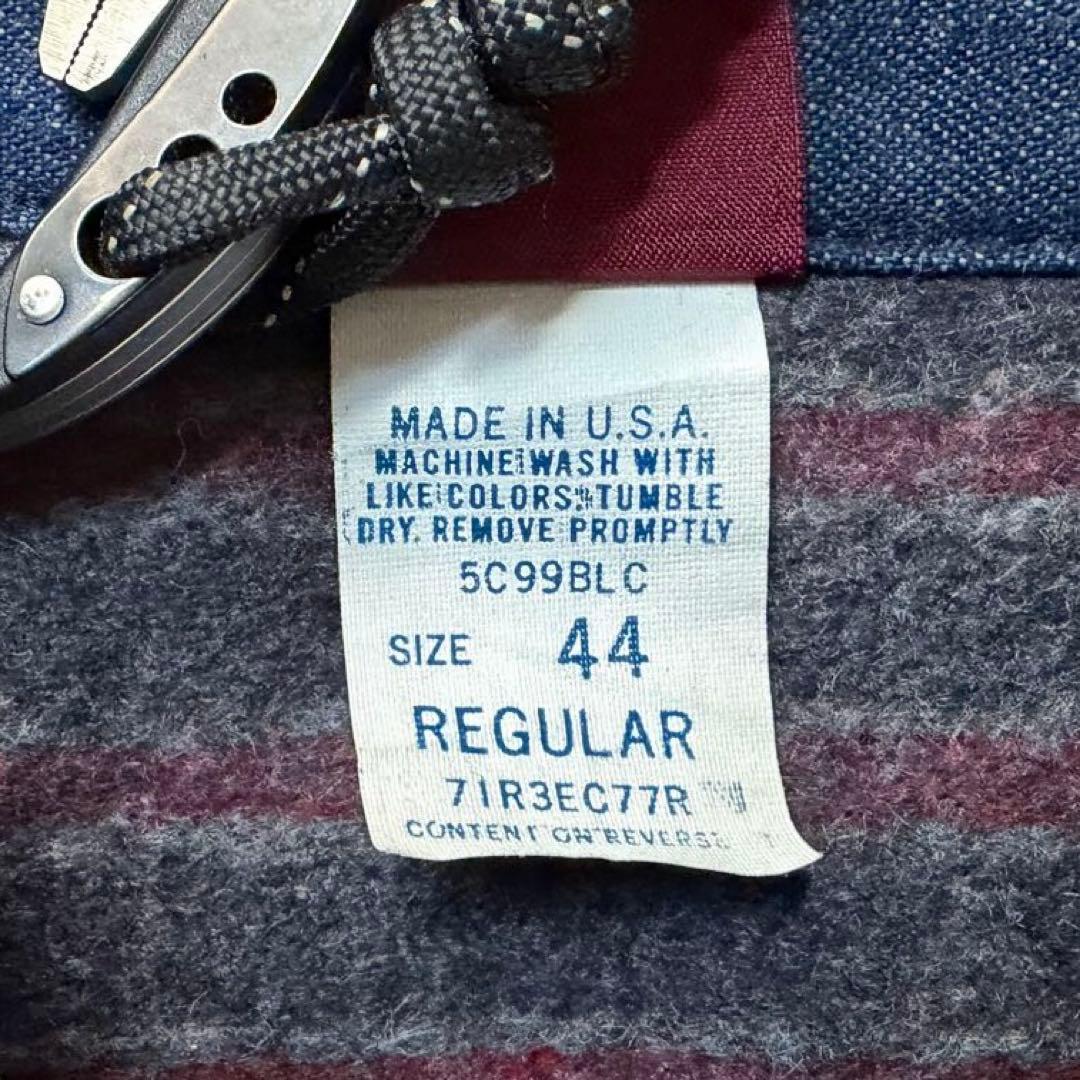 USA製80s◯BIGBEN ビッグベン カバーオール 裏地 濃紺 44 XL