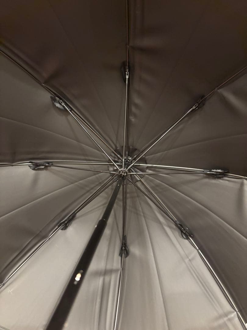 芦屋ロサブラン　ショートサイズ50cm　日傘 グレーとピンク