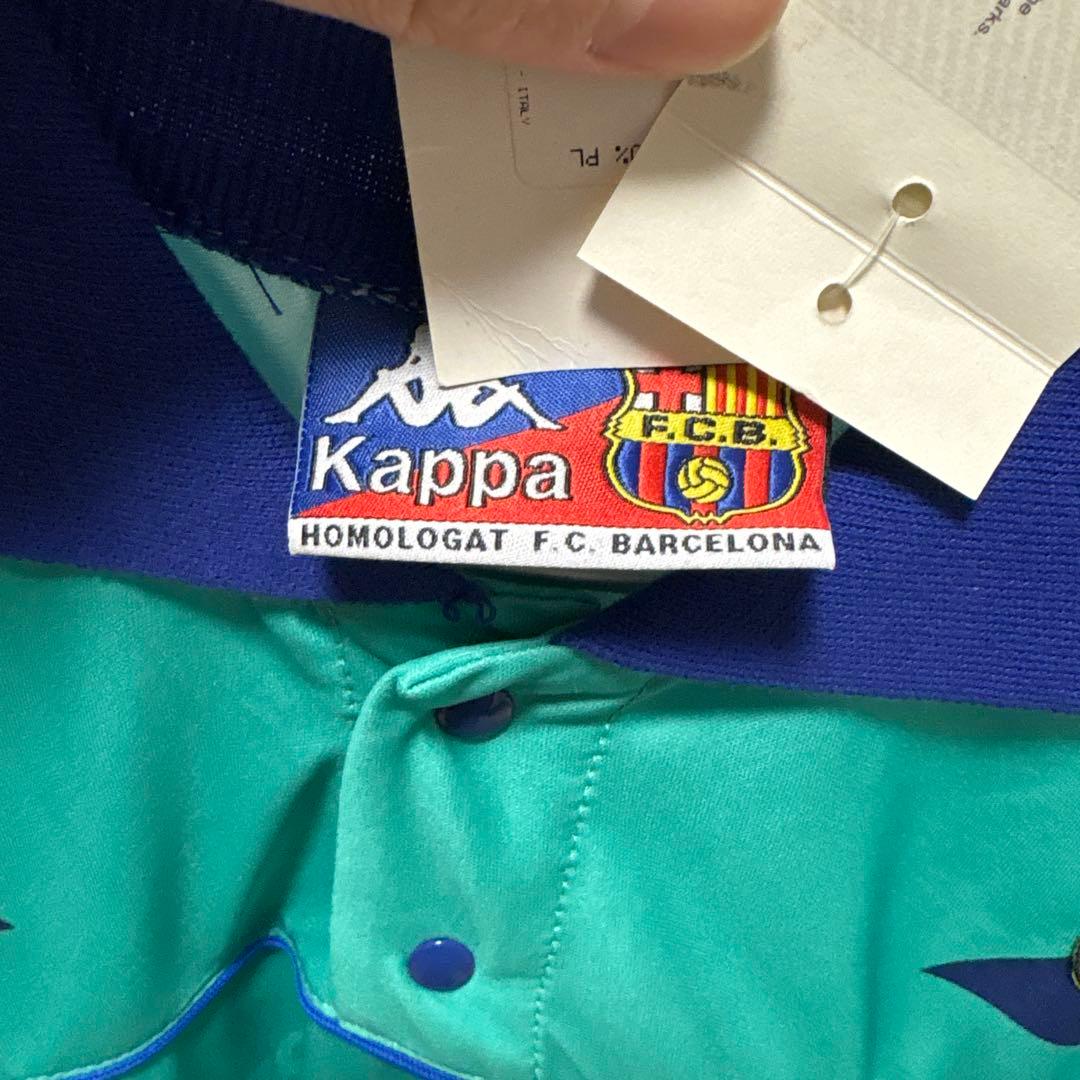 サッカー　ユニフォーム　FCバルセロナ　92-95 アウェイモデル　タグ付