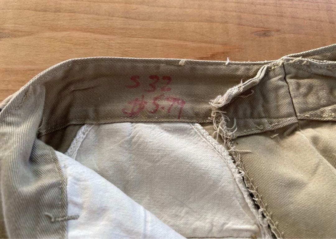 パンツ 40s US.ARMY M-45 Military Chino