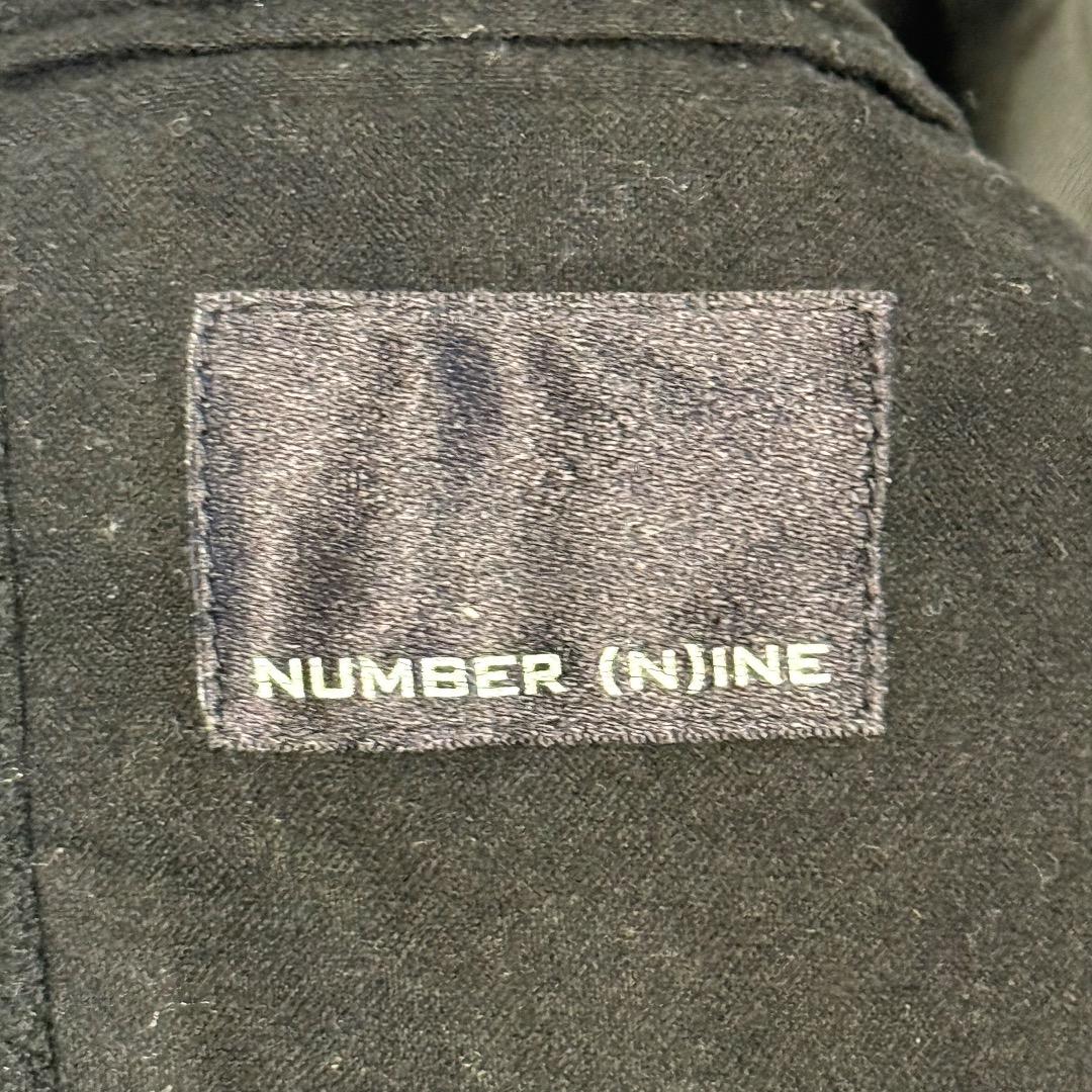 NUMBER (N)INE／スタジャン／本革・ウール／サイズ2／ナンバーナイン