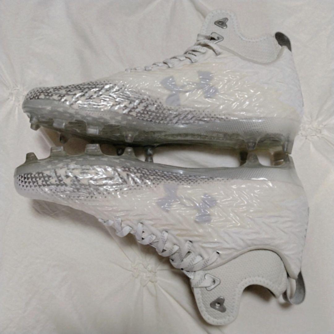 【新品未使用 27.5cm】アンダーアーマー アメフトスパイク スポットライト