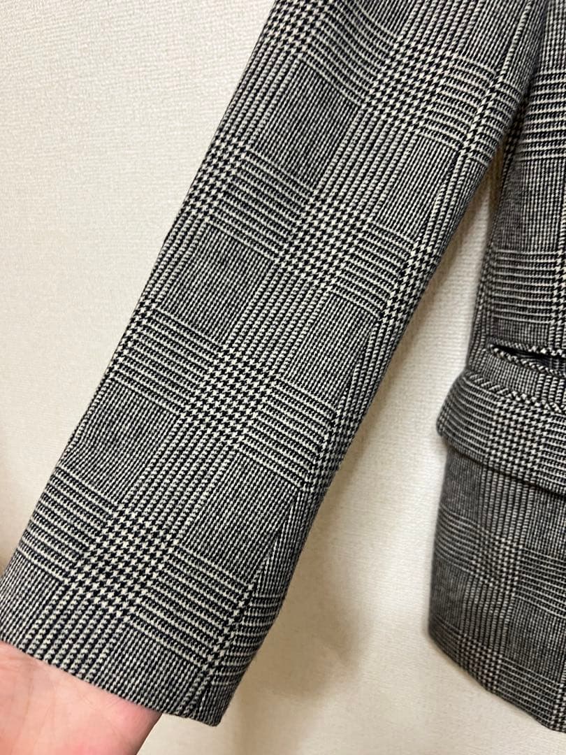 ☆jonnlynx タスマニアウール　グレンチェック　ジャケット☆