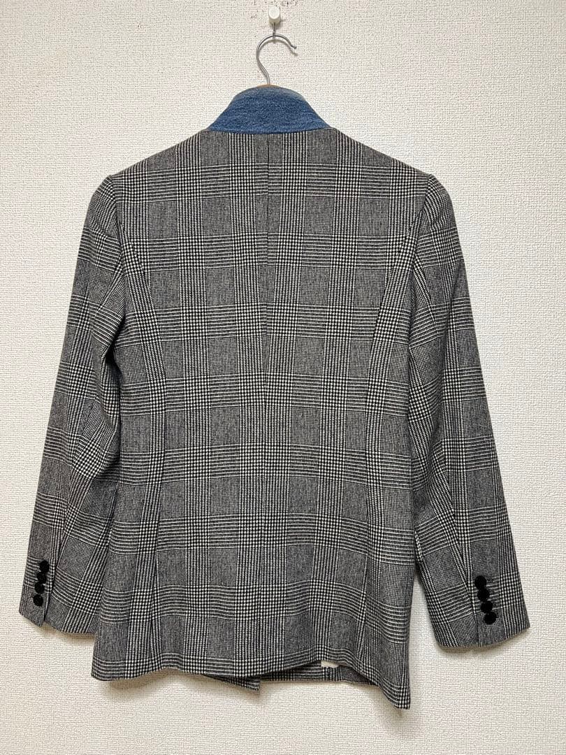 ☆jonnlynx タスマニアウール　グレンチェック　ジャケット☆