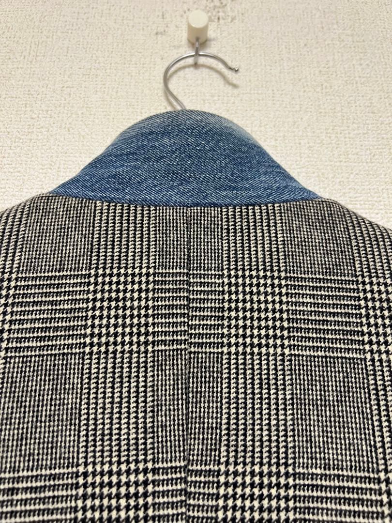 ☆jonnlynx タスマニアウール　グレンチェック　ジャケット☆