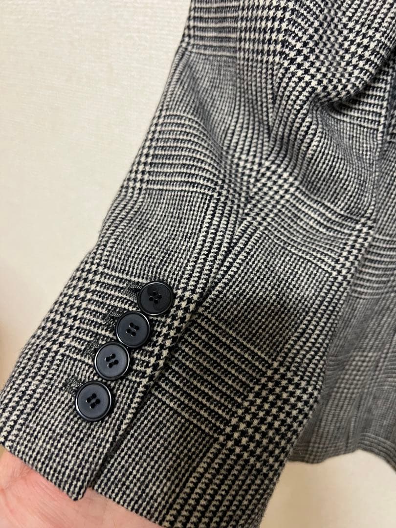 ☆jonnlynx タスマニアウール　グレンチェック　ジャケット☆