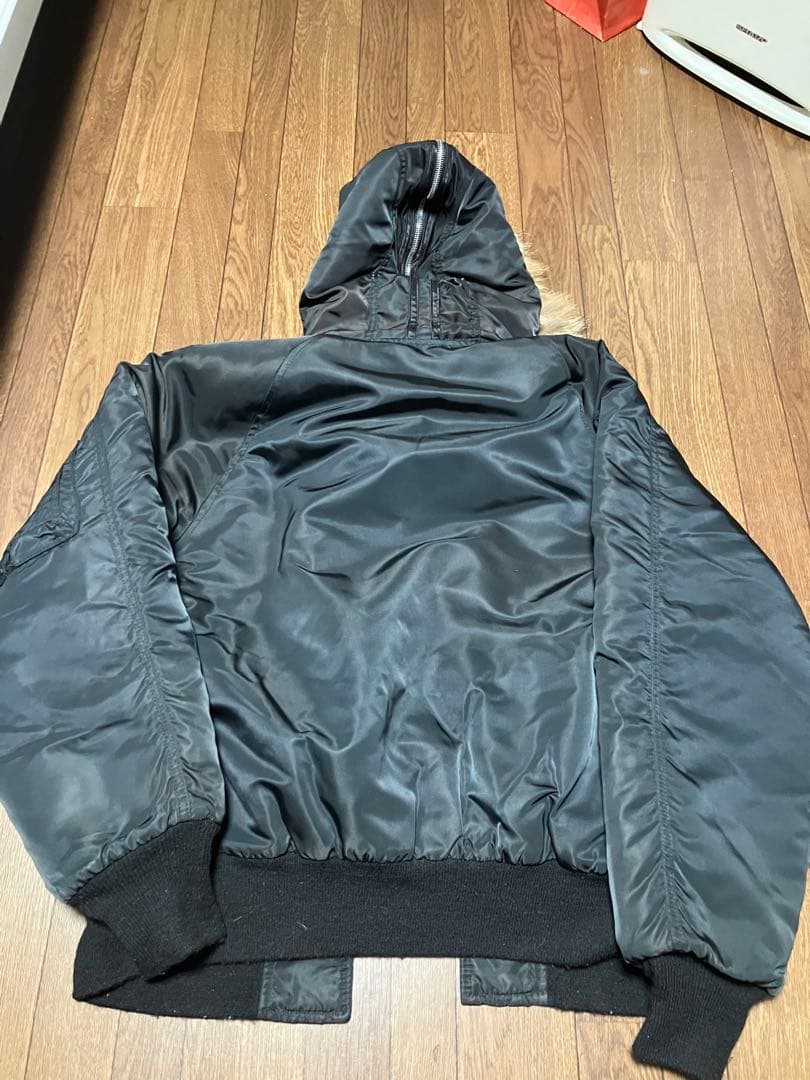 ビンテージGolden Fleece ミリタリージャケット ファー付き