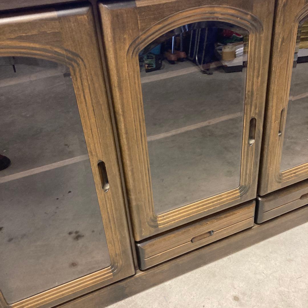 ミ*キ様 木製キッチンボード　食器戸棚　キャビネット