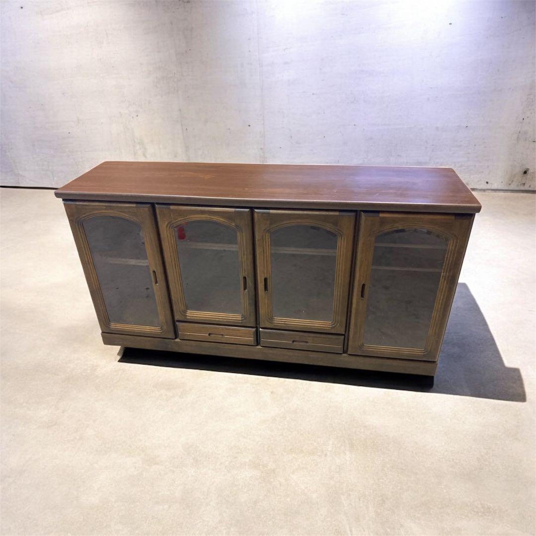 ミ*キ様 木製キッチンボード　食器戸棚　キャビネット