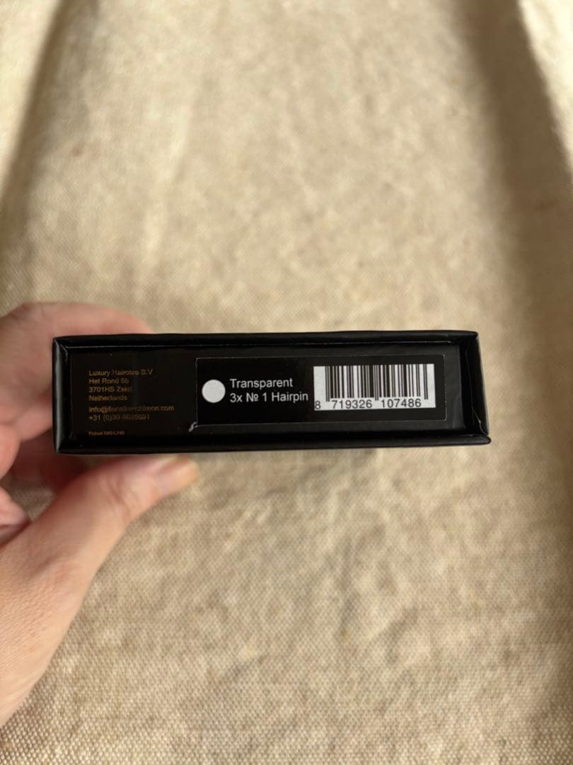 Fiona Franchimon No.1 ヘアピン 3色アソート